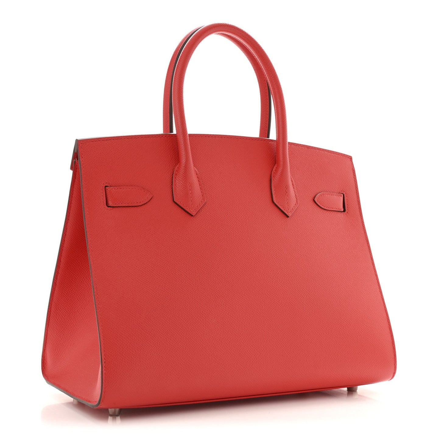 Hermes Epsom Sellier Birkin 30 Rouge De Coeur