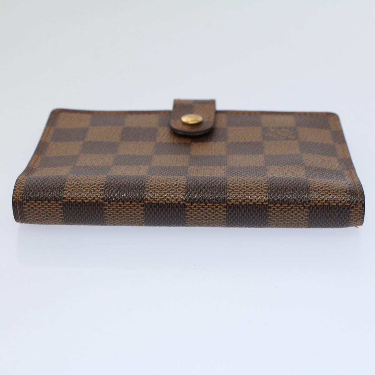 LOUIS VUITTON Damier Ebene Agenda PM Day Planner Cover R20029 LV Auth 58840