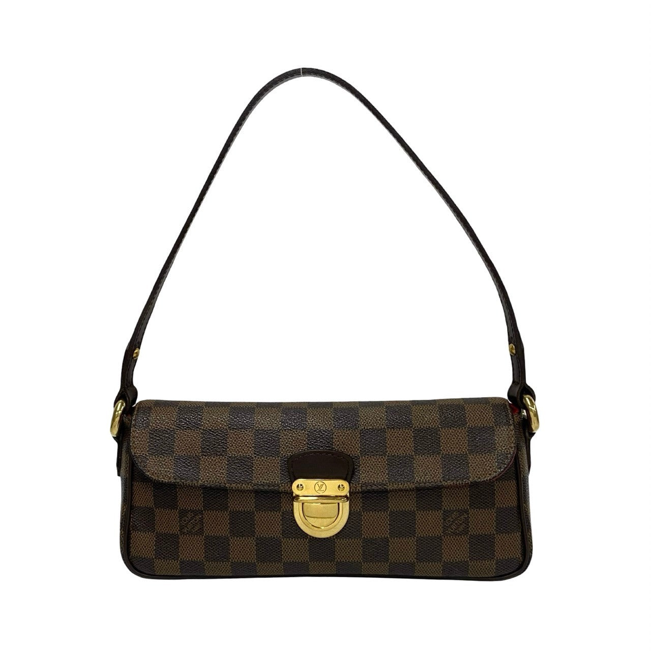 LOUIS VUITTON Shoulder Bag N60007 leather Brown Damier Ravello PM