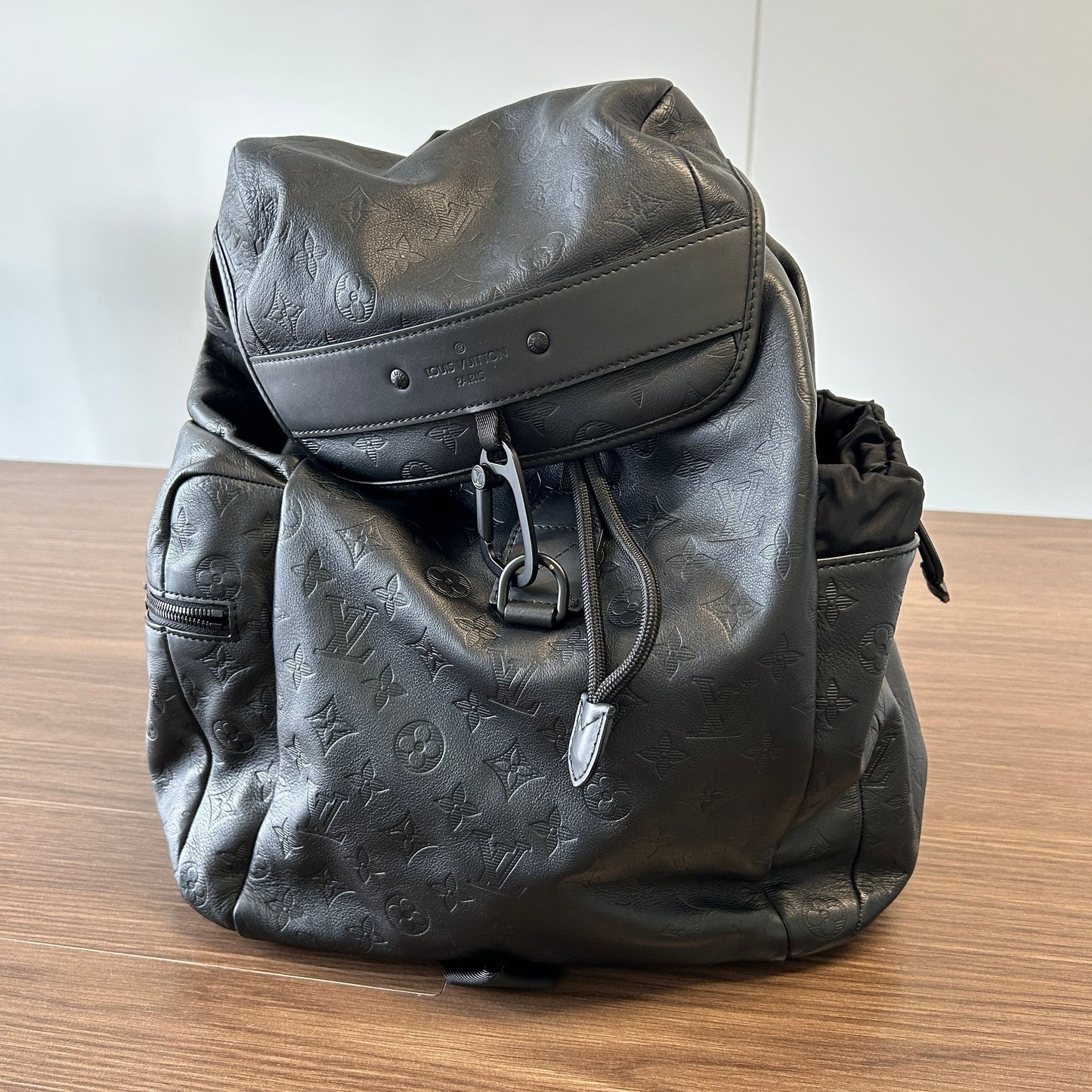 Louis Vuitton Leather Monogram Shadow Discovery - Black Backpacks, Bags LB122199