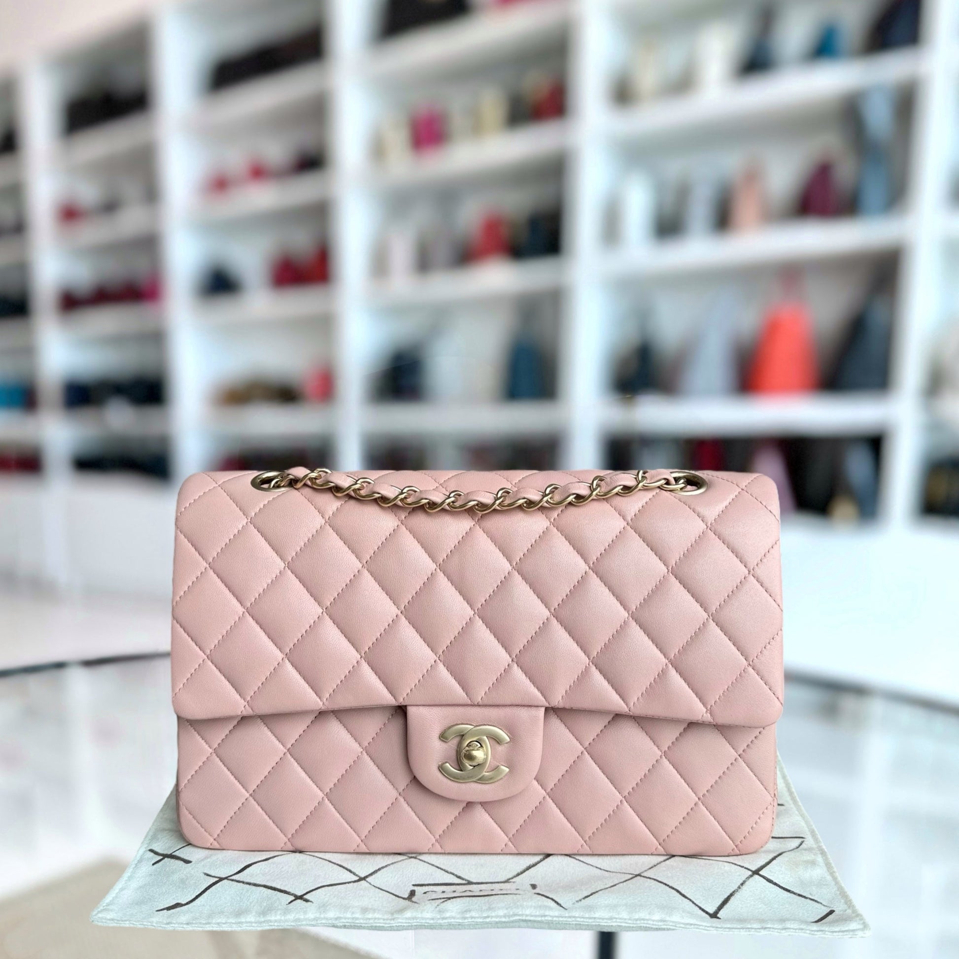 Chanel Classic Flap Medium Shoulder Bag - EworeBags