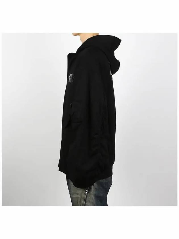 Luxury Balenciaga Trending 2026 Gaffer Padded Cotton Bomber Jacket Black