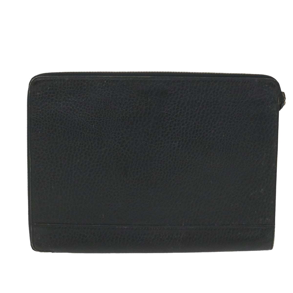 Luxury BurberrySs Briefcase Leather Black Auth 59094