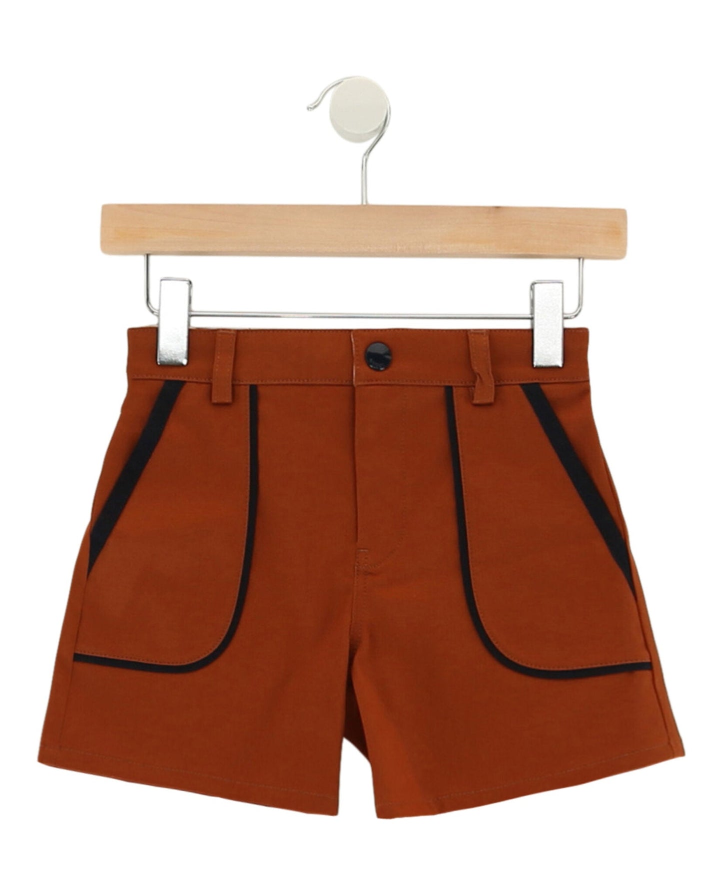 Gucci Boys Mid-Rise Contrast Piping Shorts