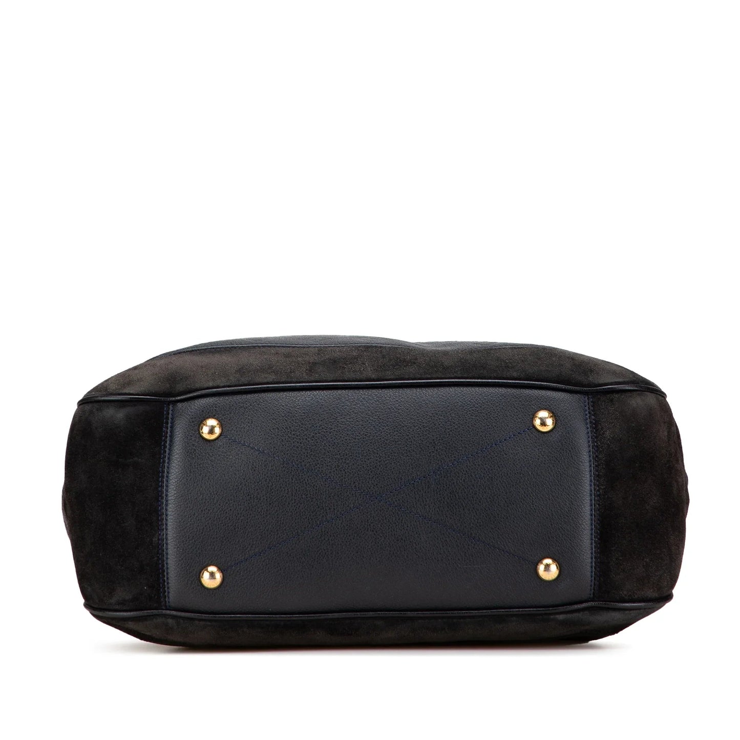Blue Louis Vuitton Monogram Empreinte Audacie GM Satchel