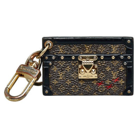 Louis Vuitton Monogram Pittet Mar Charm Keeling M78618 Brown G Leather Louis Vuitton
