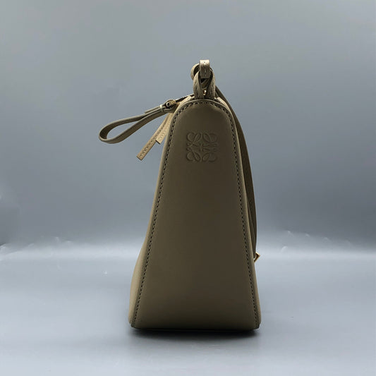 LOEWE Cubi Olive Beige Crossbody Bag