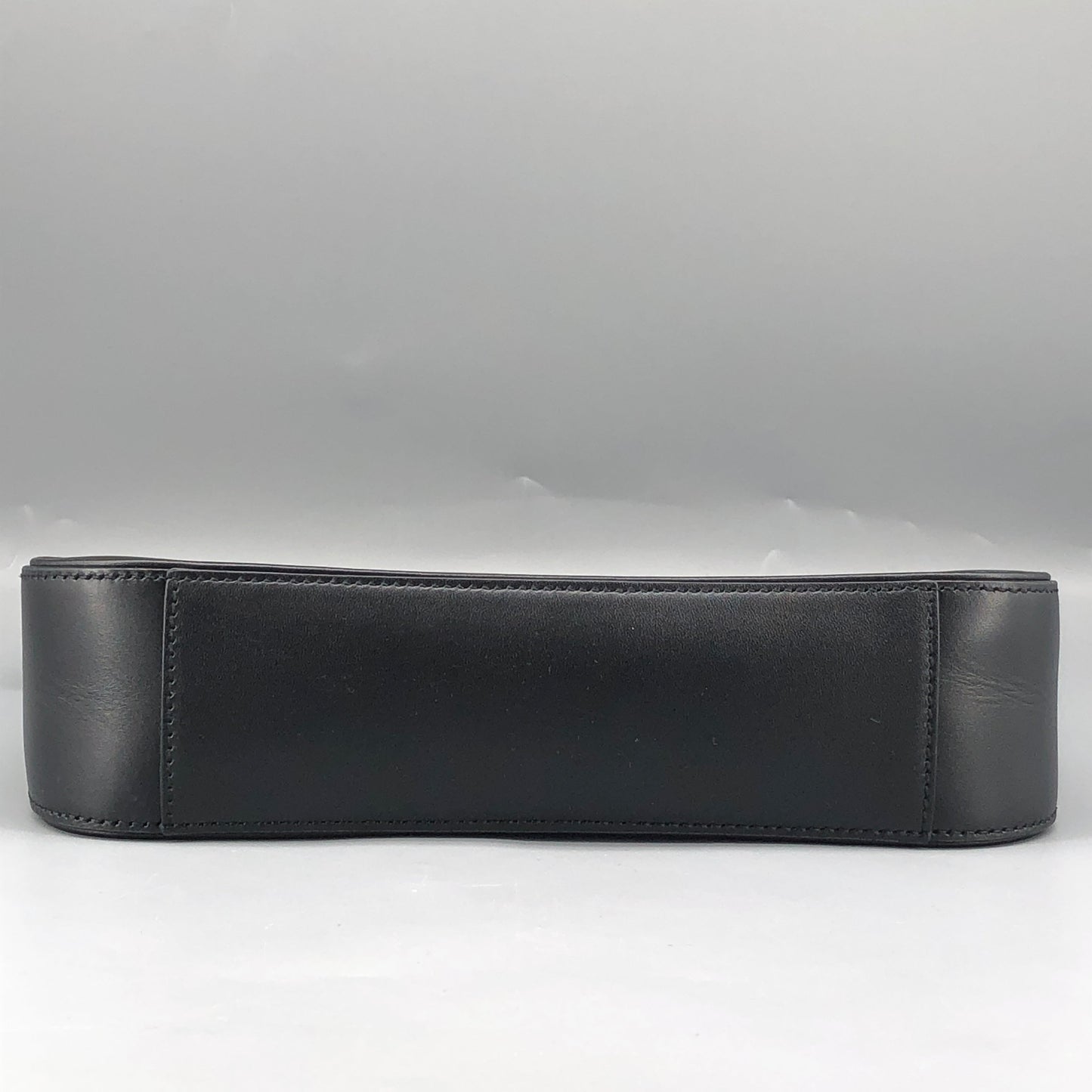 Saint Laurent Le 5 à 7 Smooth Leather Hobo Shoulder Bag Black