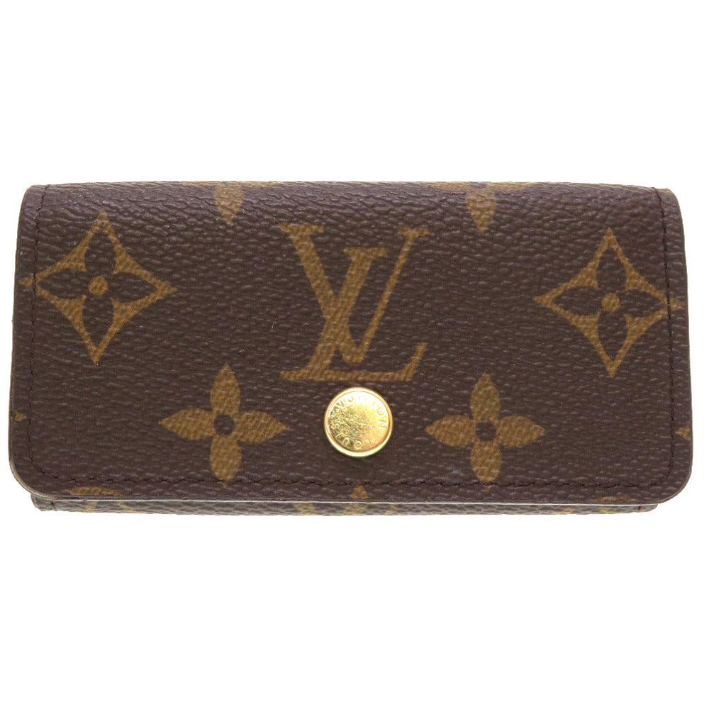 LOUIS VUITTON Key case Key holder Monogram canvas Brown Monogram Multicles4 Women(Unisex)