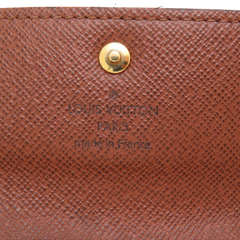 LOUIS VUITTON Key case Key holder Monogram canvas Brown Monogram Multicles4 Women(Unisex)