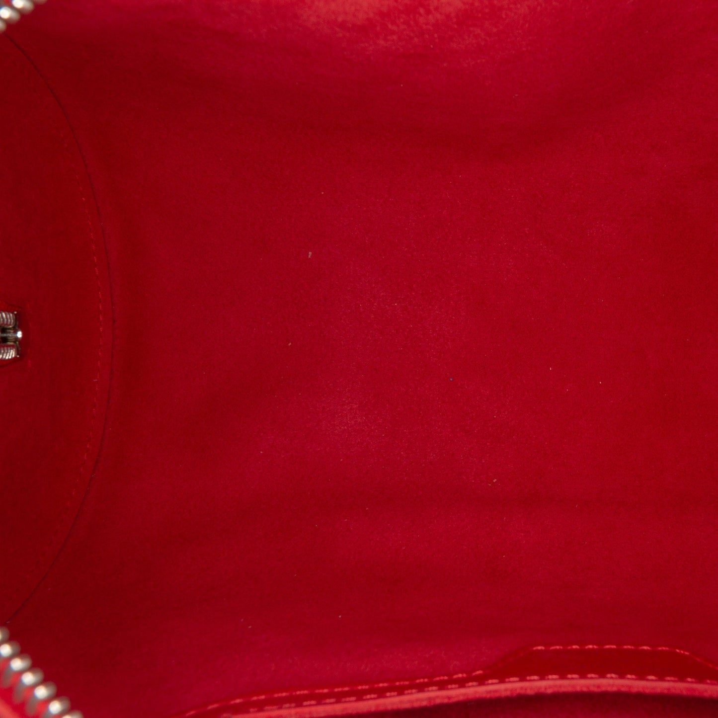 Red Louis Vuitton Epi Soufflot Handbag