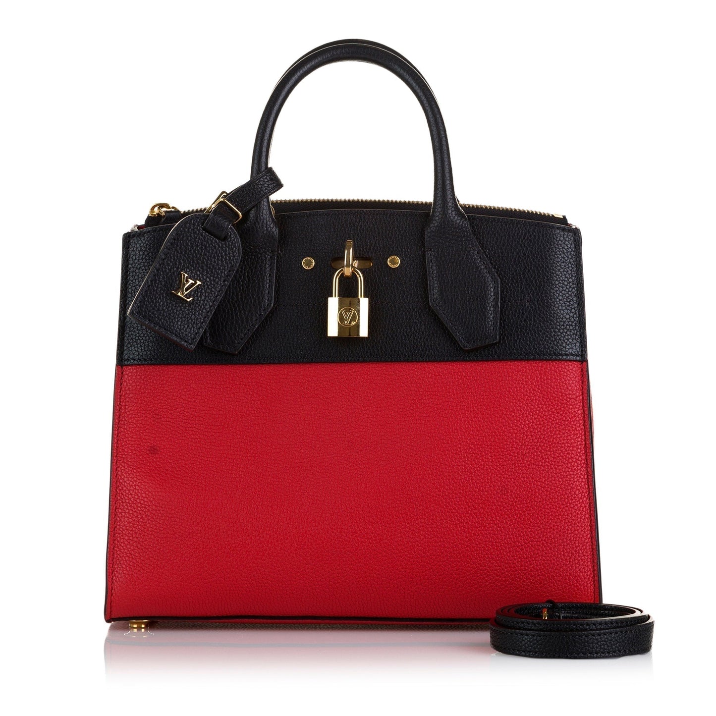 Louis Vuitton City Steamer PM Bicolor Taurillon