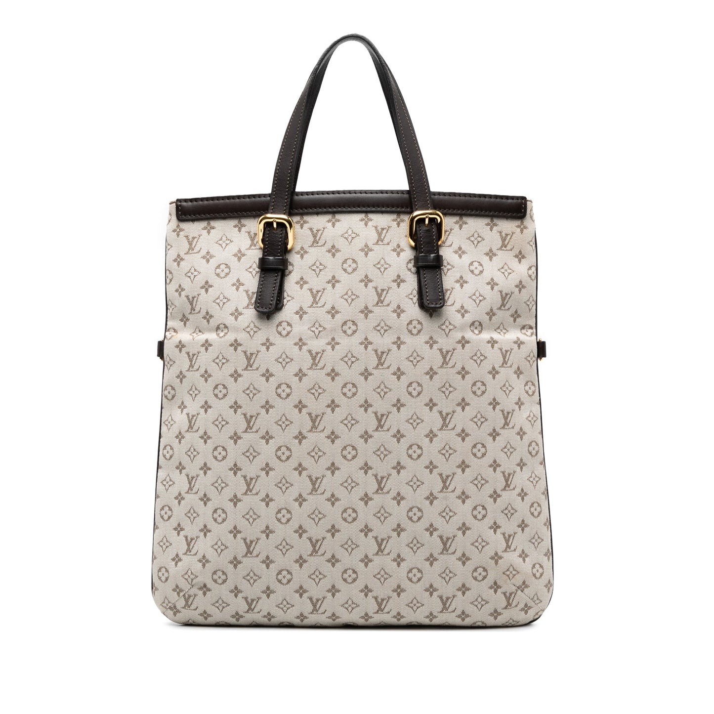 Brown Louis Vuitton Monogram Mini Lin Francoise Satchel