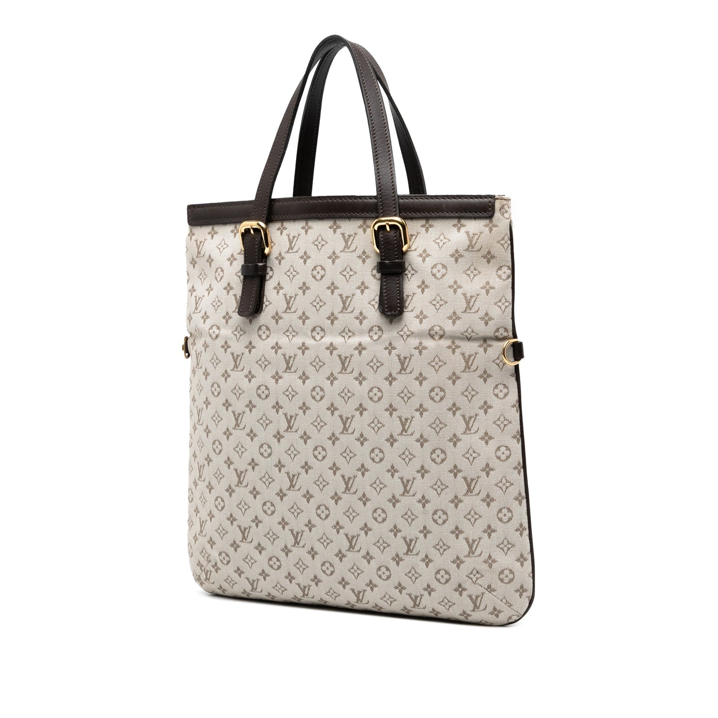 Brown Louis Vuitton Monogram Mini Lin Francoise Satchel