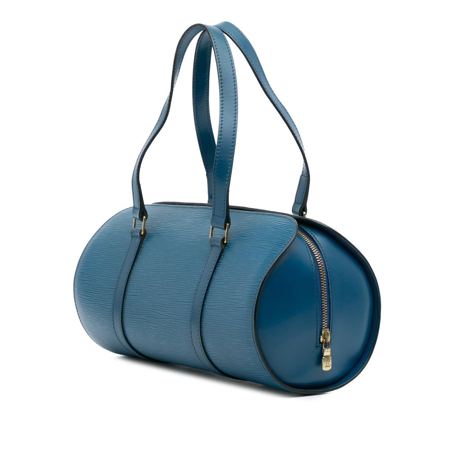 Blue Louis Vuitton Epi Soufflot Shoulder Bag