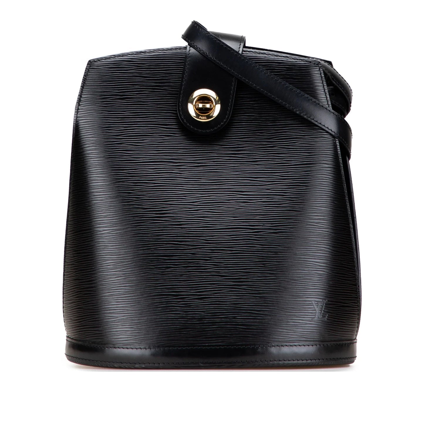 Black Louis Vuitton Epi Cluny Shoulder Bag