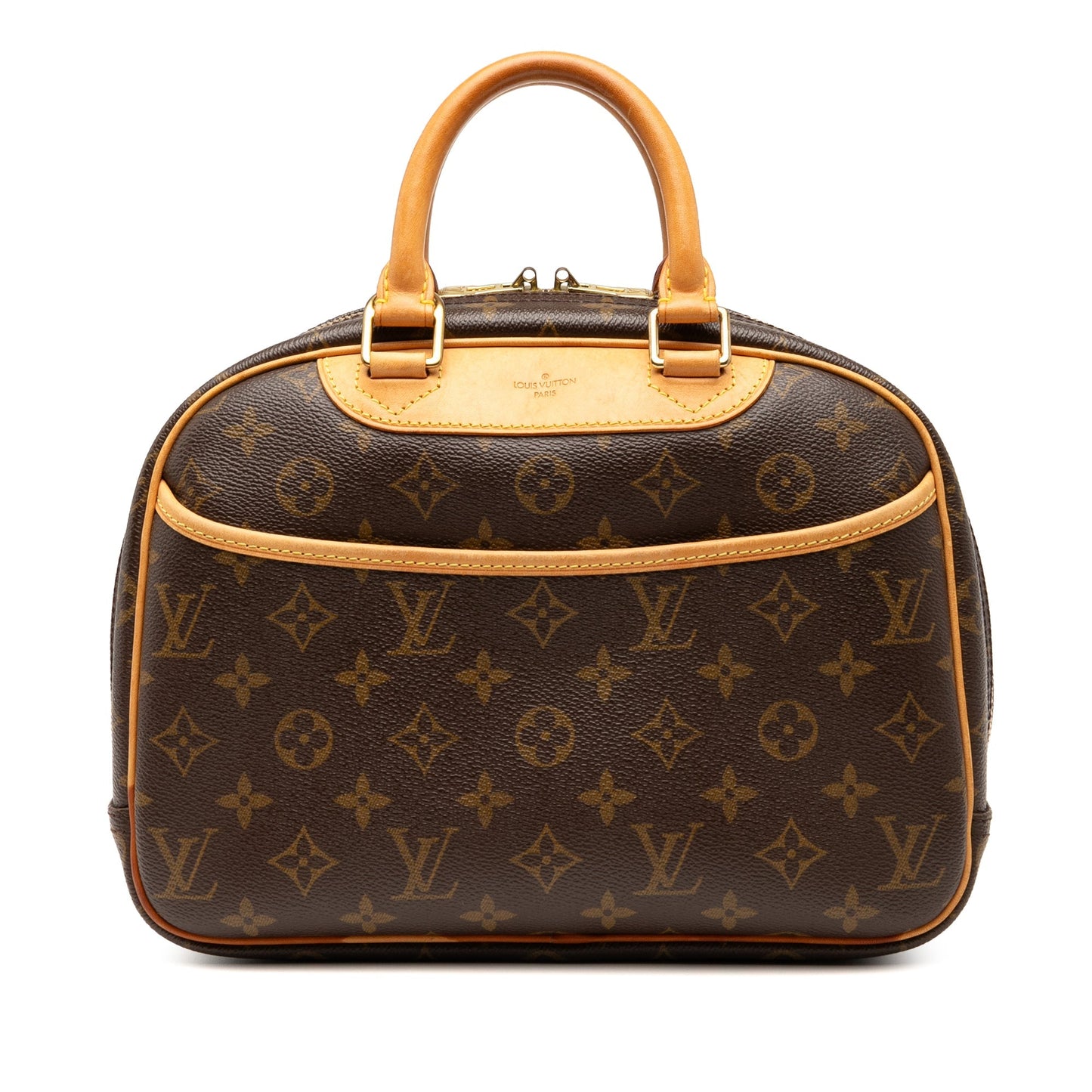 Brown Louis Vuitton Monogram Trouville Handbag