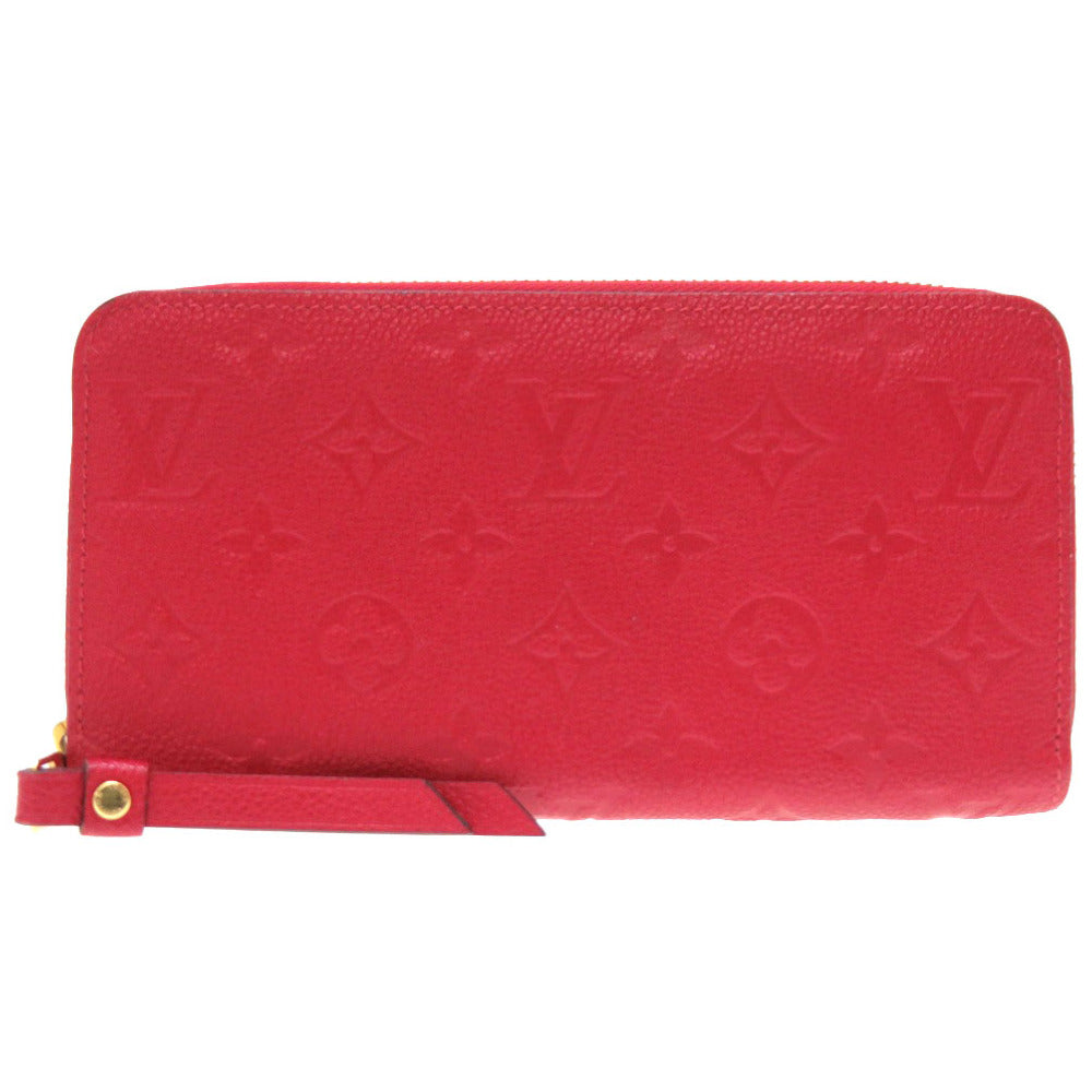 LOUIS VUITTON Long Wallet Purse M61865 Monogram Ann Platt Slys Monogram Unplant Zippy wallet Women