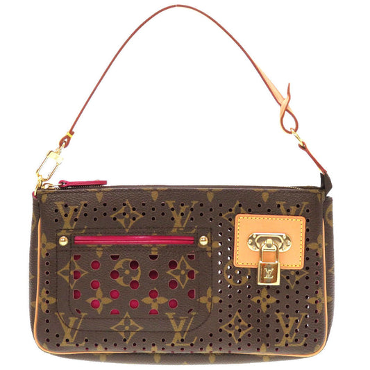 LOUIS VUITTON Handbag Monogram Perfo Fuchsia Monogram Perfo Pochette Accessories Women