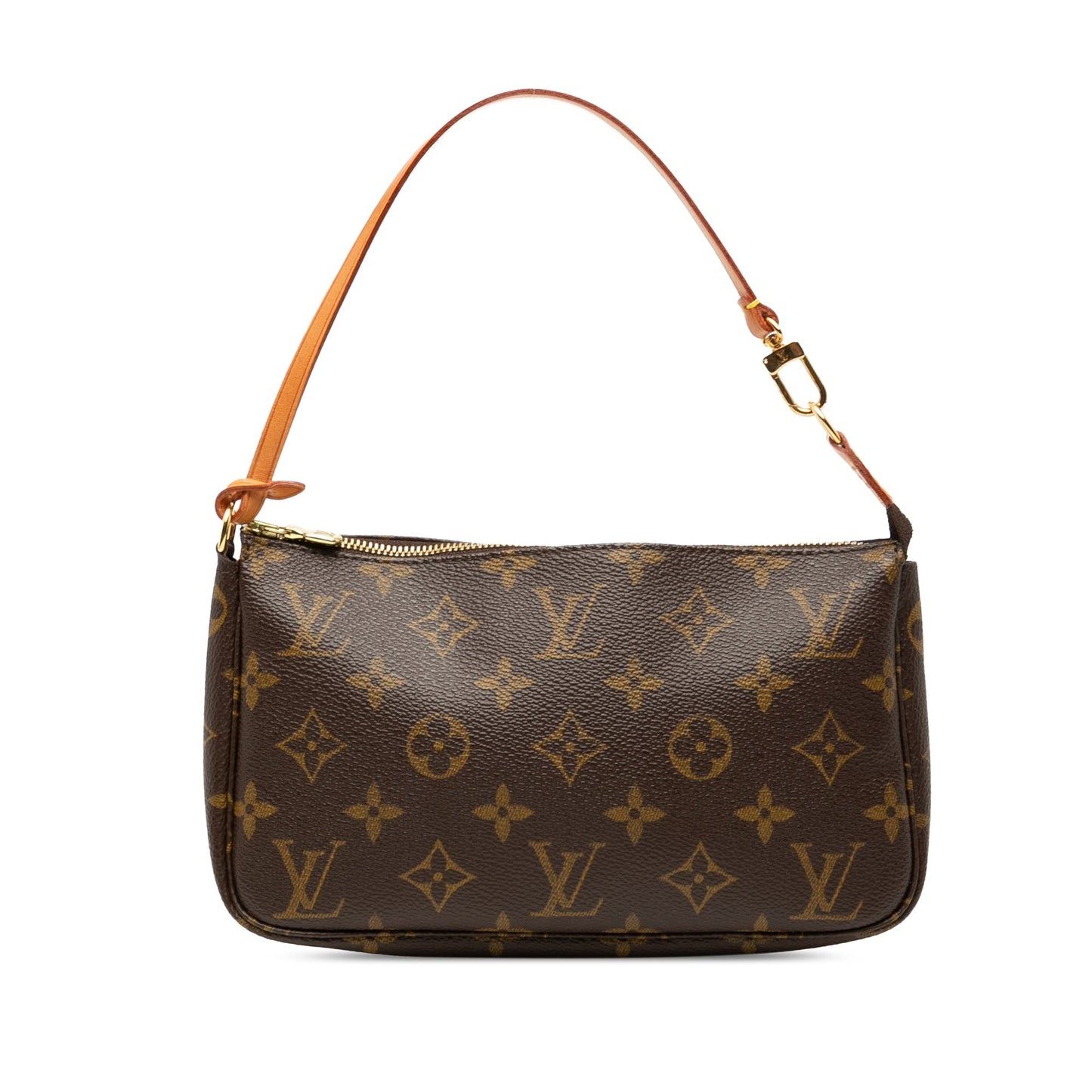 Brown Louis Vuitton Monogram Pochette Accessoires Shoulder Bag