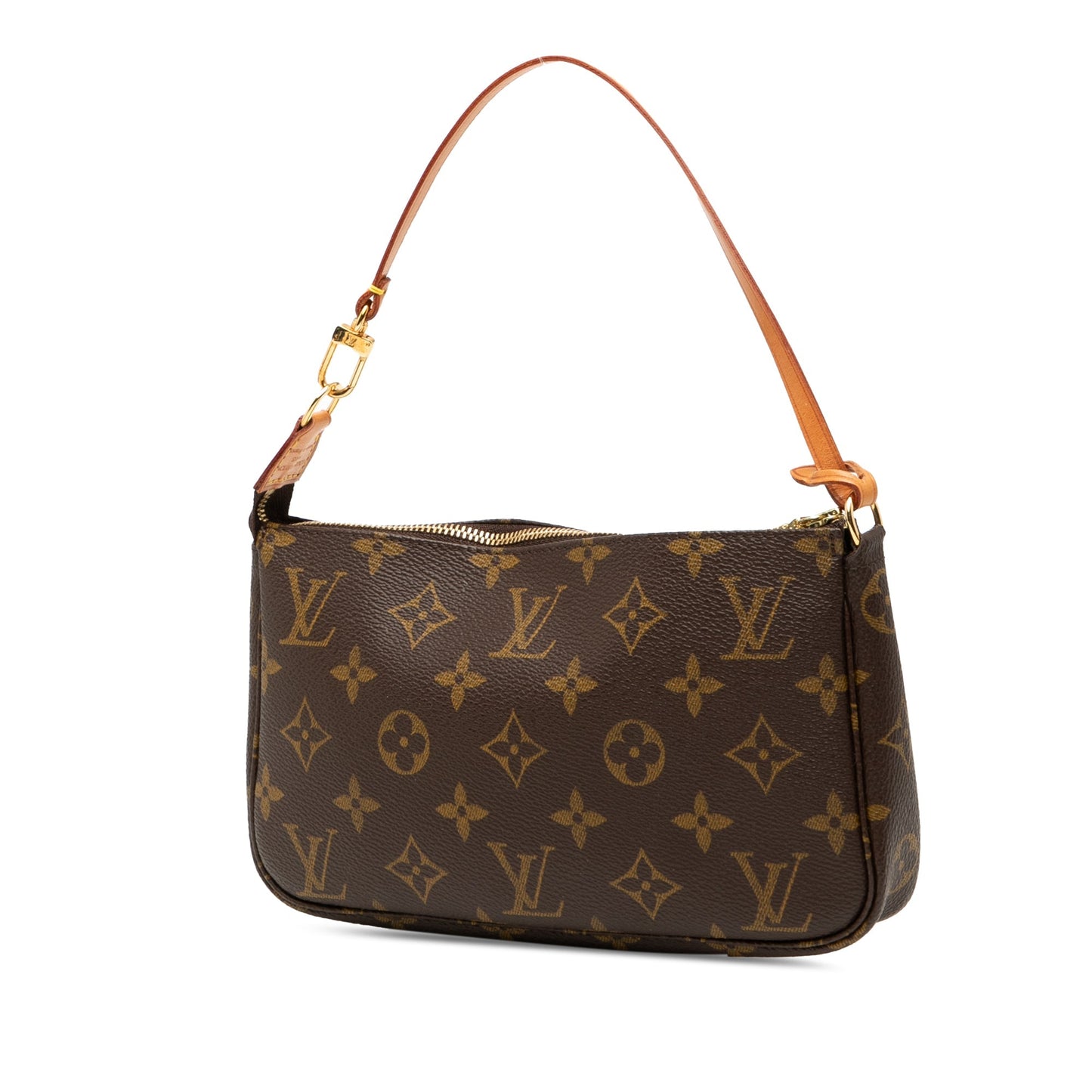 Brown Louis Vuitton Monogram Pochette Accessoires Shoulder Bag