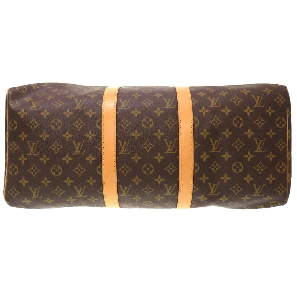 LOUIS VUITTON Boston Duffel bag M41426 Monogram canvas Brown Monogram Keepall 50 mens