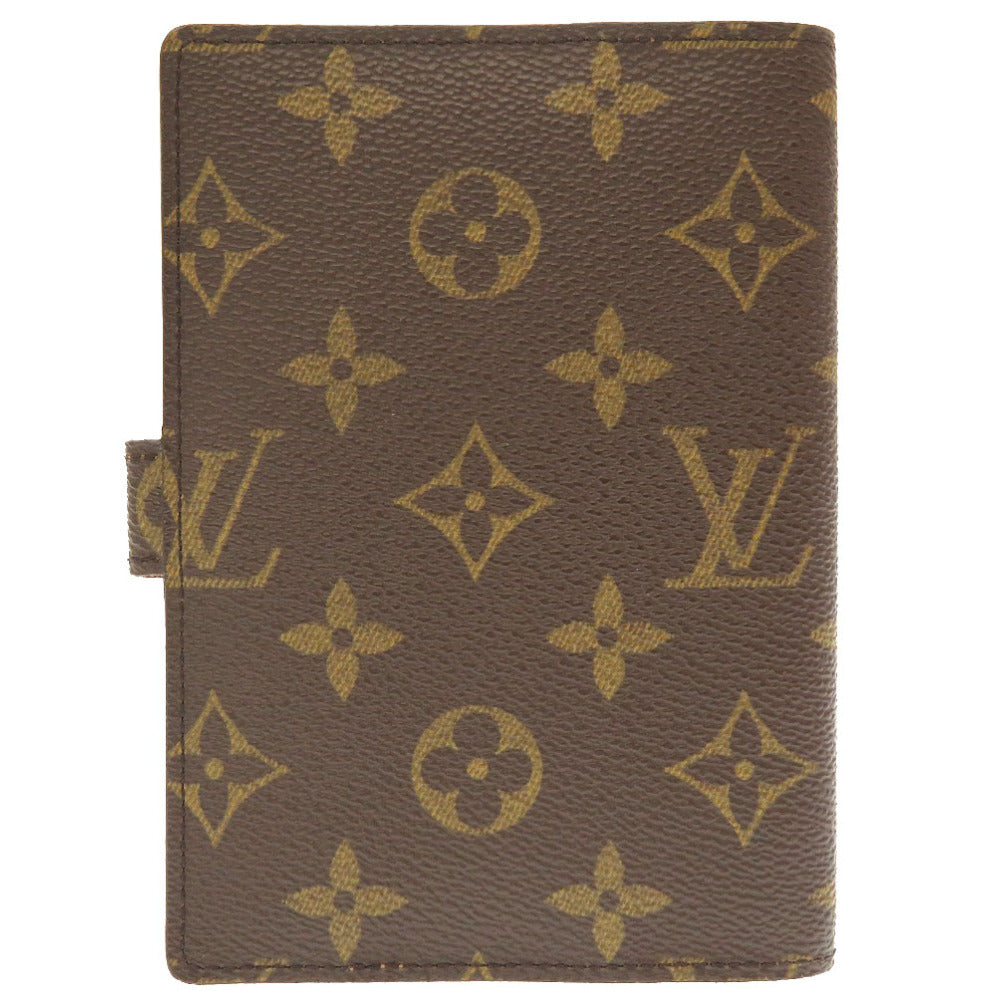 LOUIS VUITTON Notebook cover R20005 Monogram canvas Brown Monogram Agenda PM Women