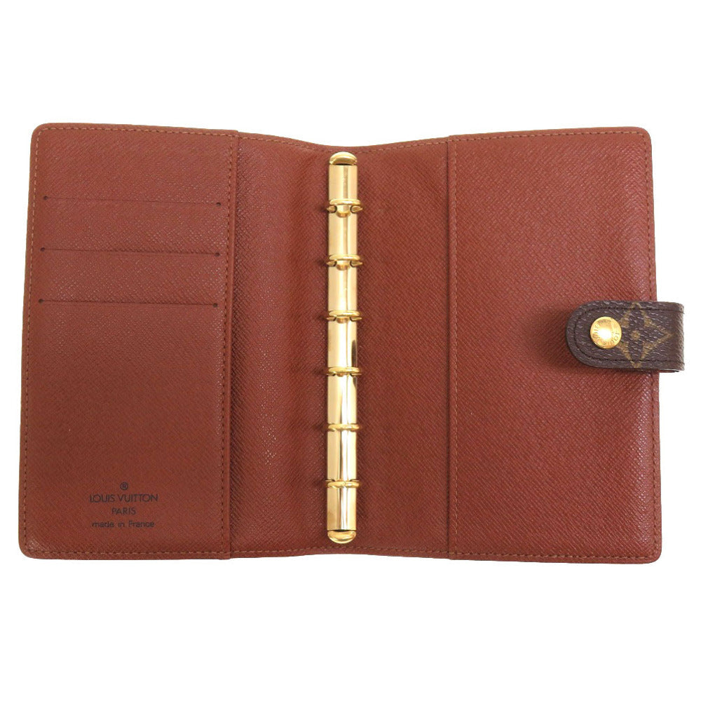LOUIS VUITTON Notebook cover R20005 Monogram canvas Brown Monogram Agenda PM Women