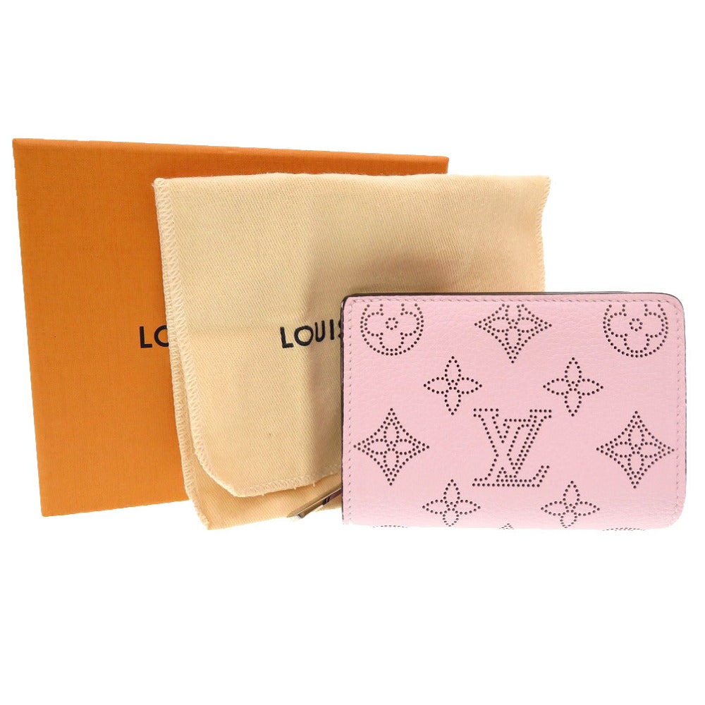 LOUIS VUITTON Bifold Wallet M80629 Monogram Mahina rose jasmine Monogram Mahina Portefeuille Claire Women