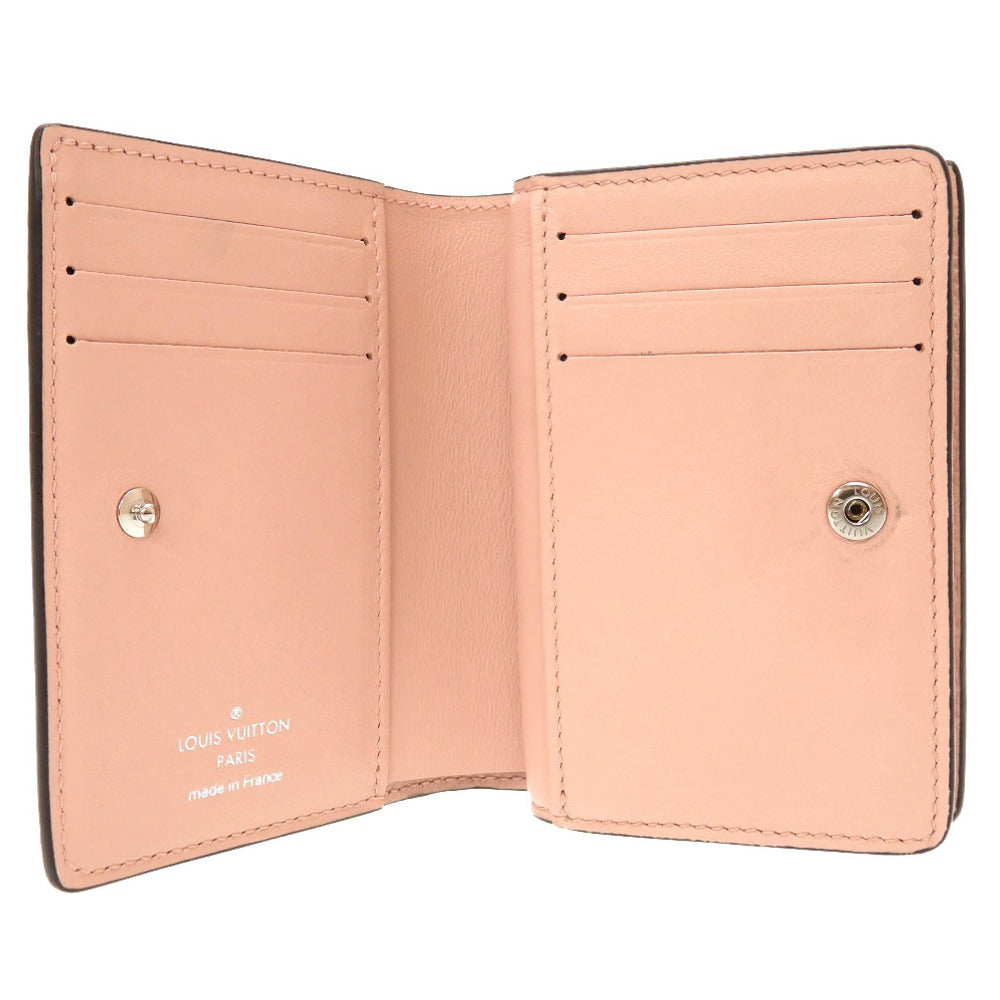 LOUIS VUITTON Bifold Wallet M80629 Monogram Mahina Magnolia Monogram Mahina Portefeuille Claire Women