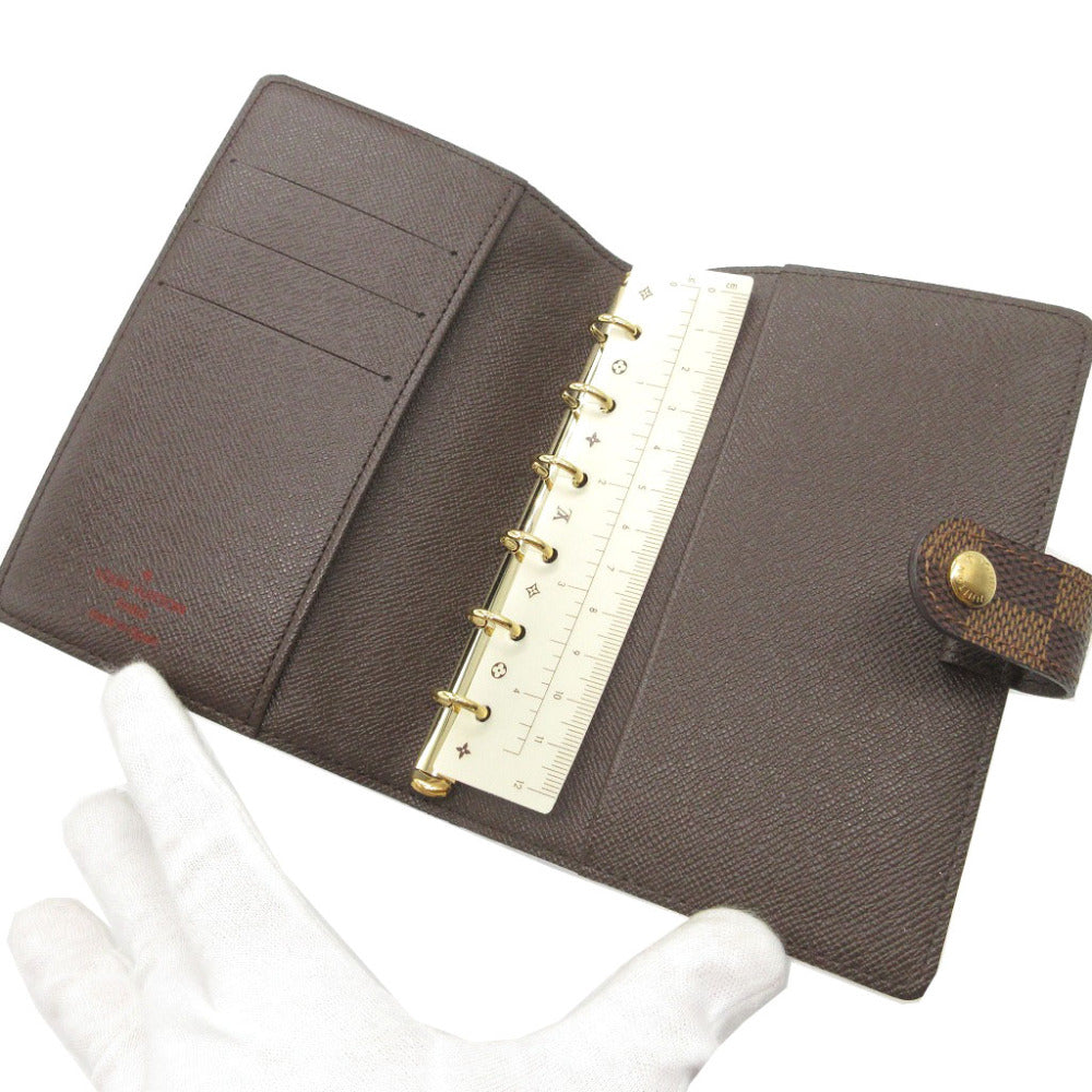LOUIS VUITTON Notebook cover R20700 Damier canvas Brown Damier Agenda PM Women(Unisex)