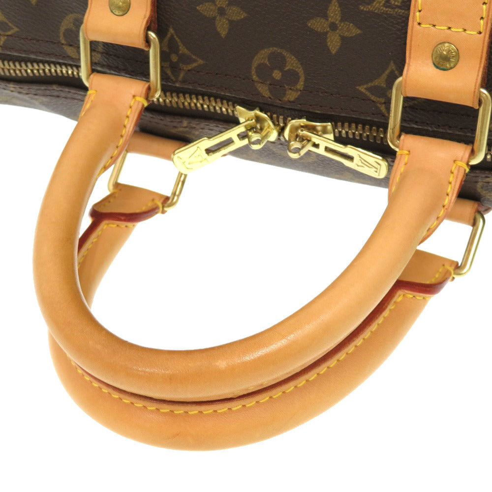 LOUIS VUITTON Boston Duffel bag Monogram canvas Brown Monogram Keepall 45 mens