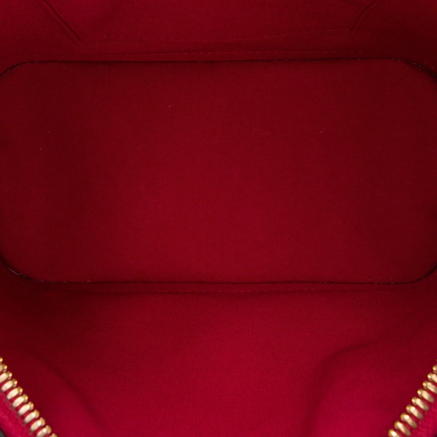 Red Louis Vuitton Monogram Vernis Alma BB Satchel