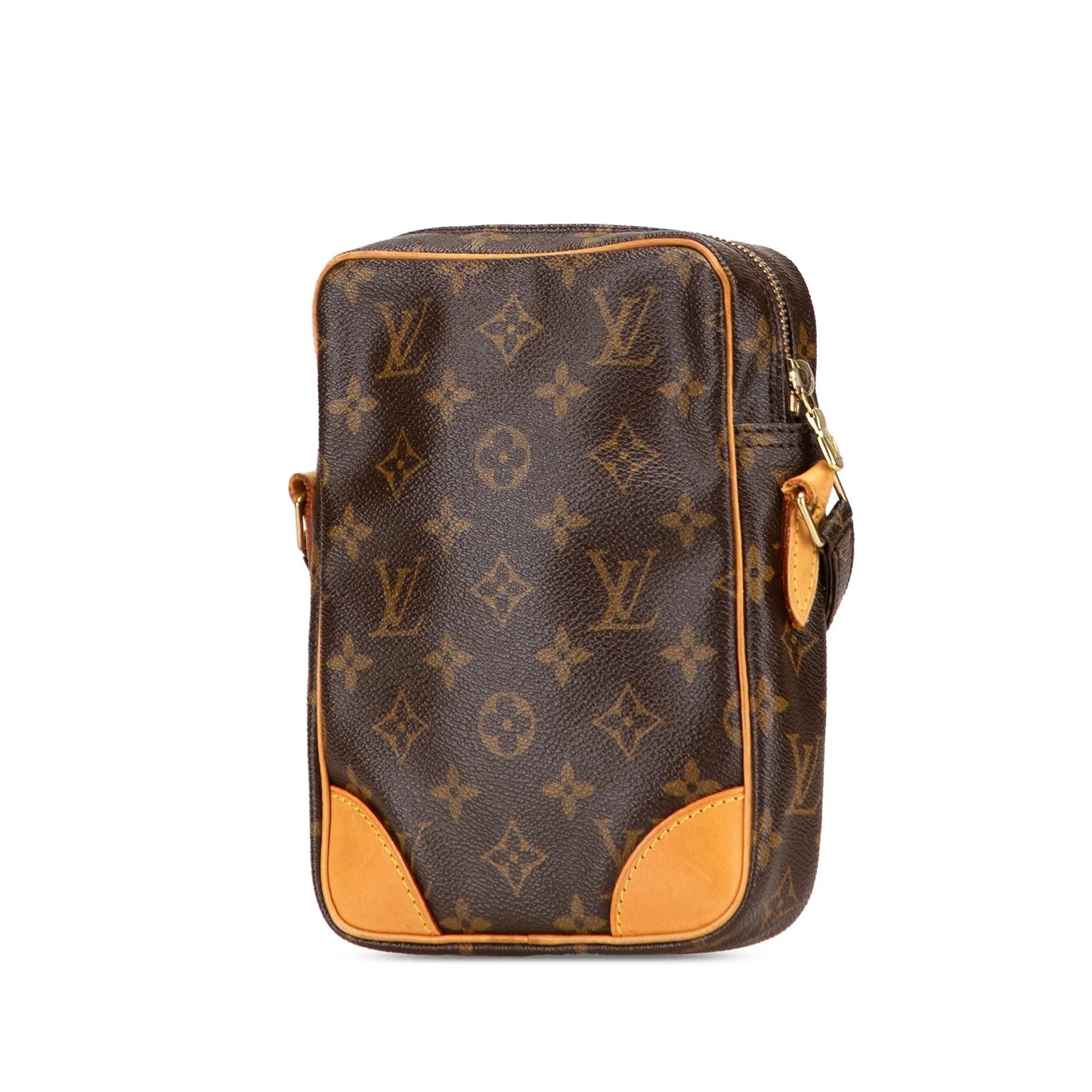 Brown Louis Vuitton Monogram Danube Crossbody Bag
