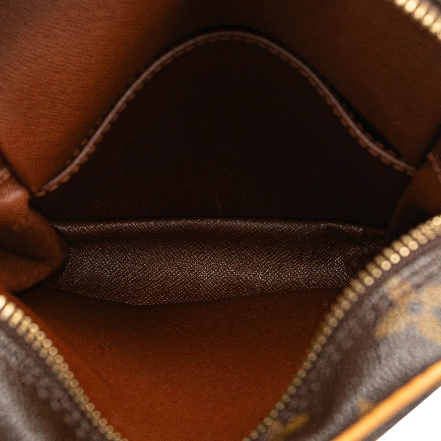 Brown Louis Vuitton Monogram Danube Crossbody Bag