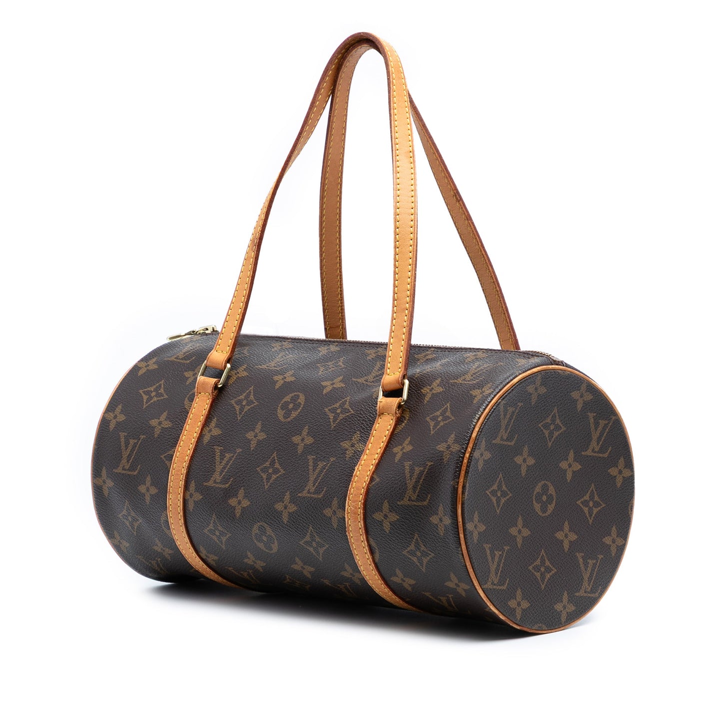 Brown Louis Vuitton Monogram Papillon 30 Handbag
