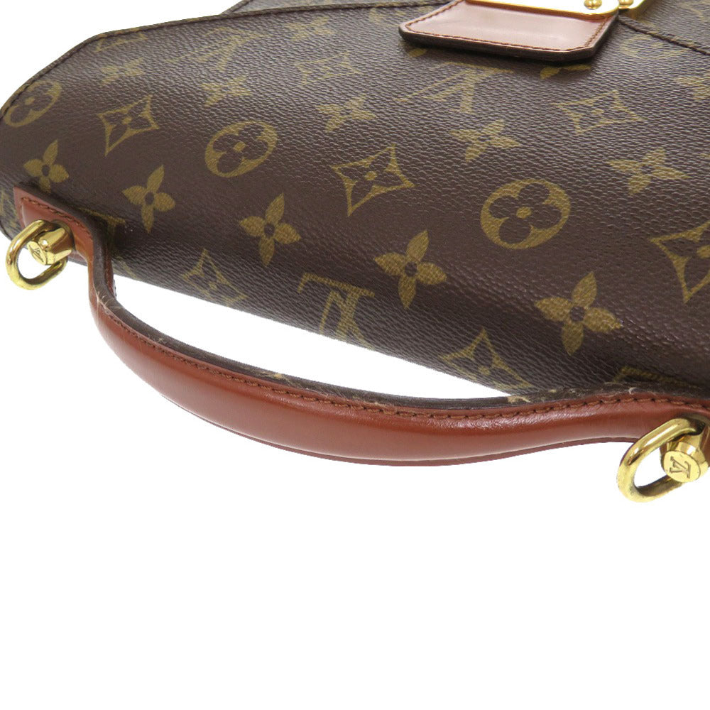 LOUIS VUITTON Handbag Monogram canvas Brown Monogram Monceau mens(Unisex)
