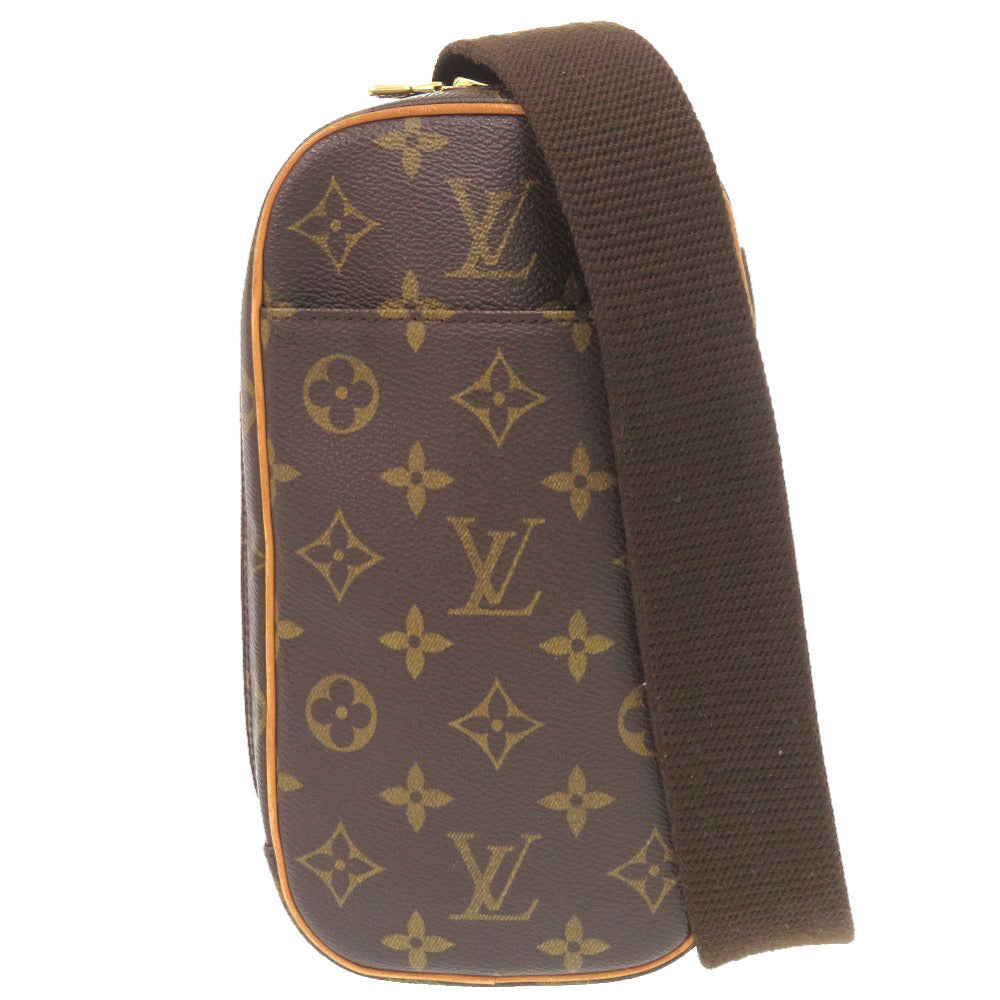 LOUIS VUITTON Sling bag Monogram canvas Brown Monogram Pochette Gange mens