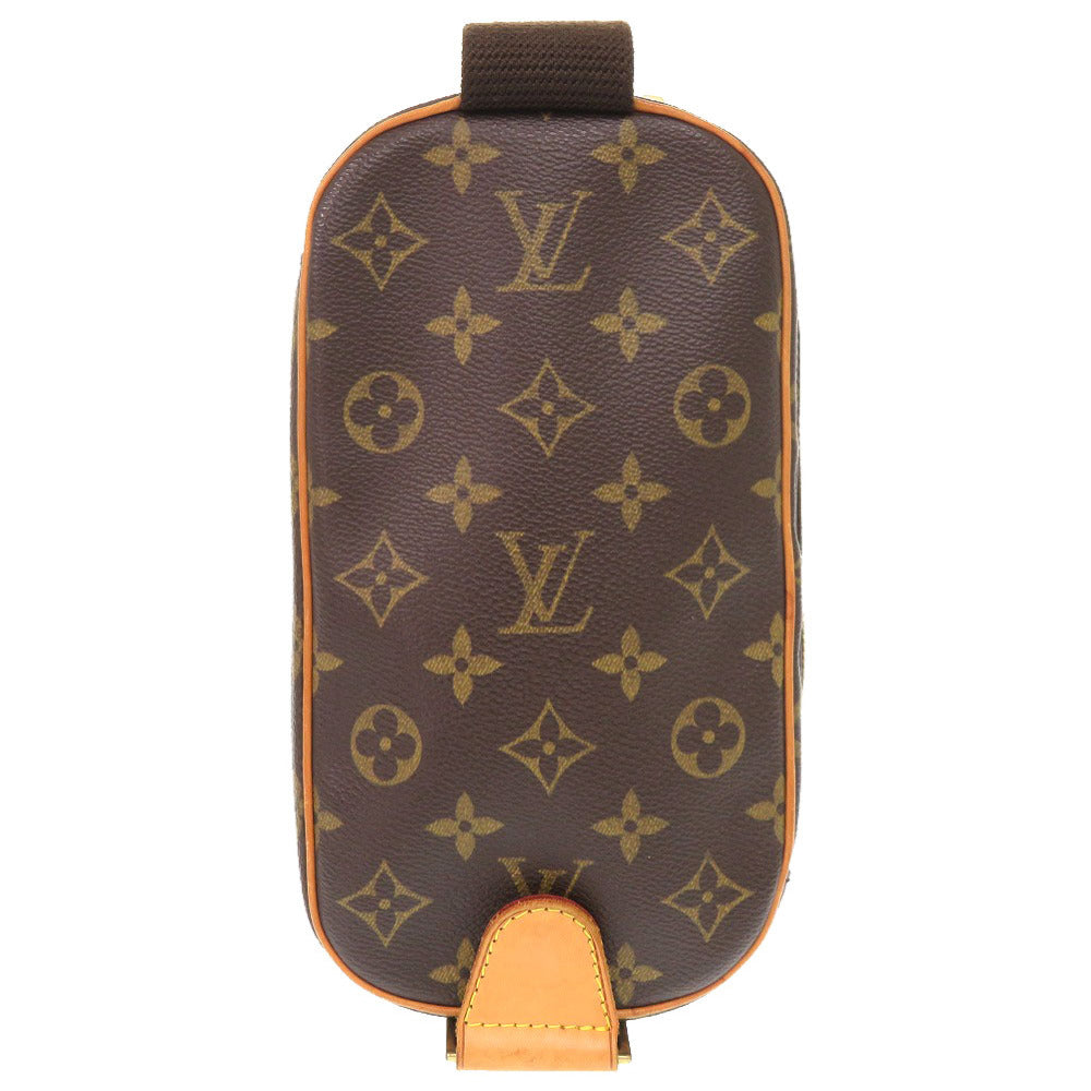 LOUIS VUITTON Sling bag Monogram canvas Brown Monogram Pochette Gange mens