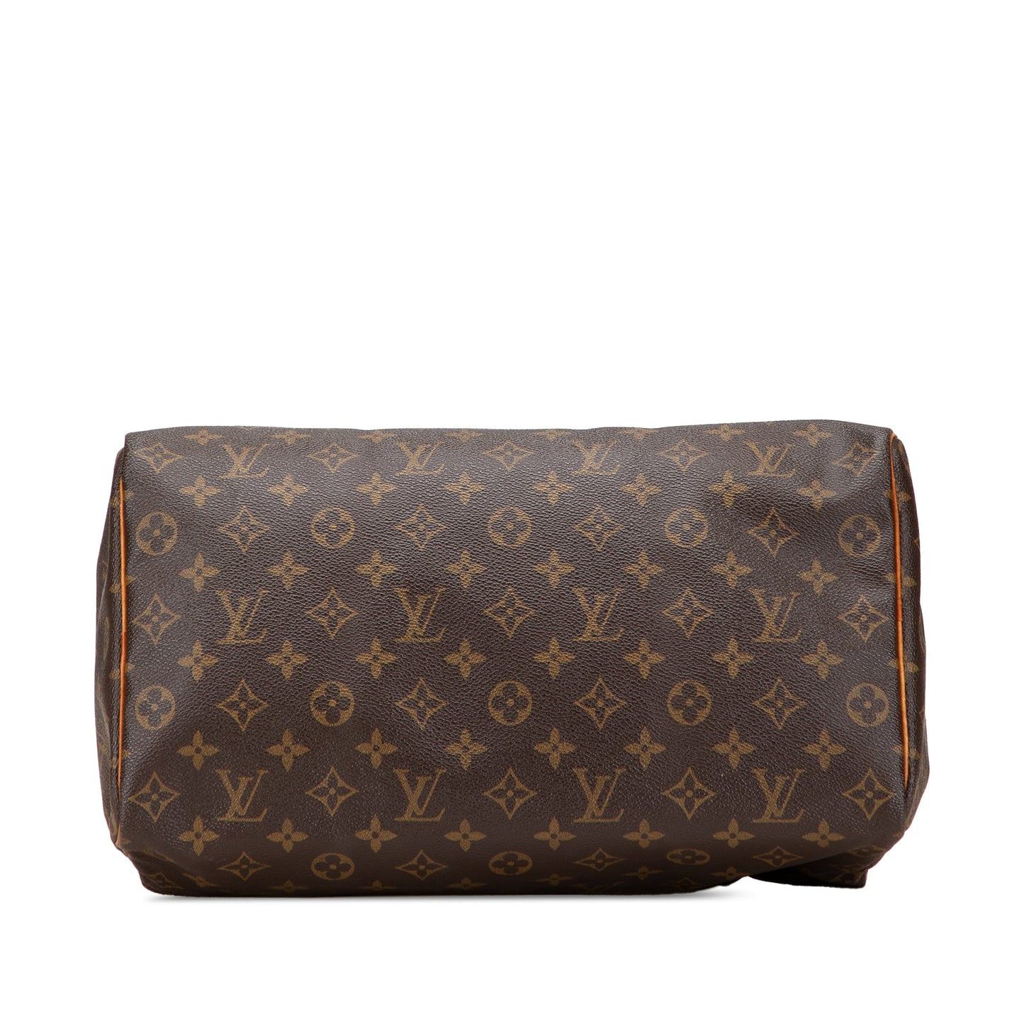 Brown Louis Vuitton Monogram Speedy 35 Boston Bag