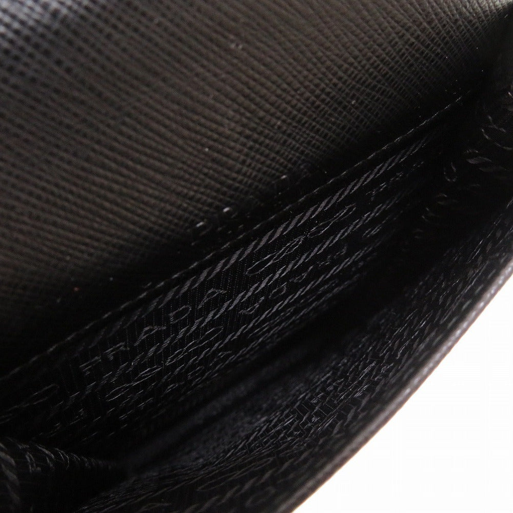 PRADA Shoulder Bag 2ZH068 leather black mini mens