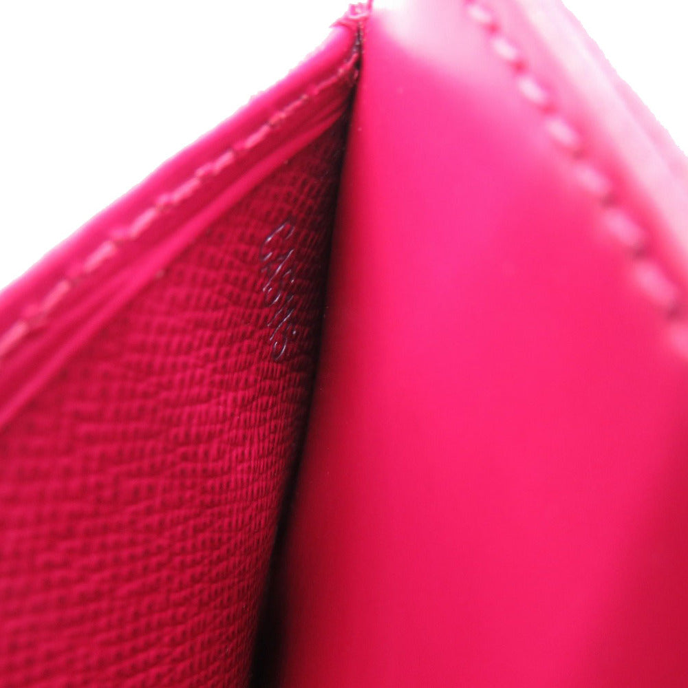 LOUIS VUITTON Card Case M60327 Epi Leather Fuchsia Epi Porte Cartes Simple Women