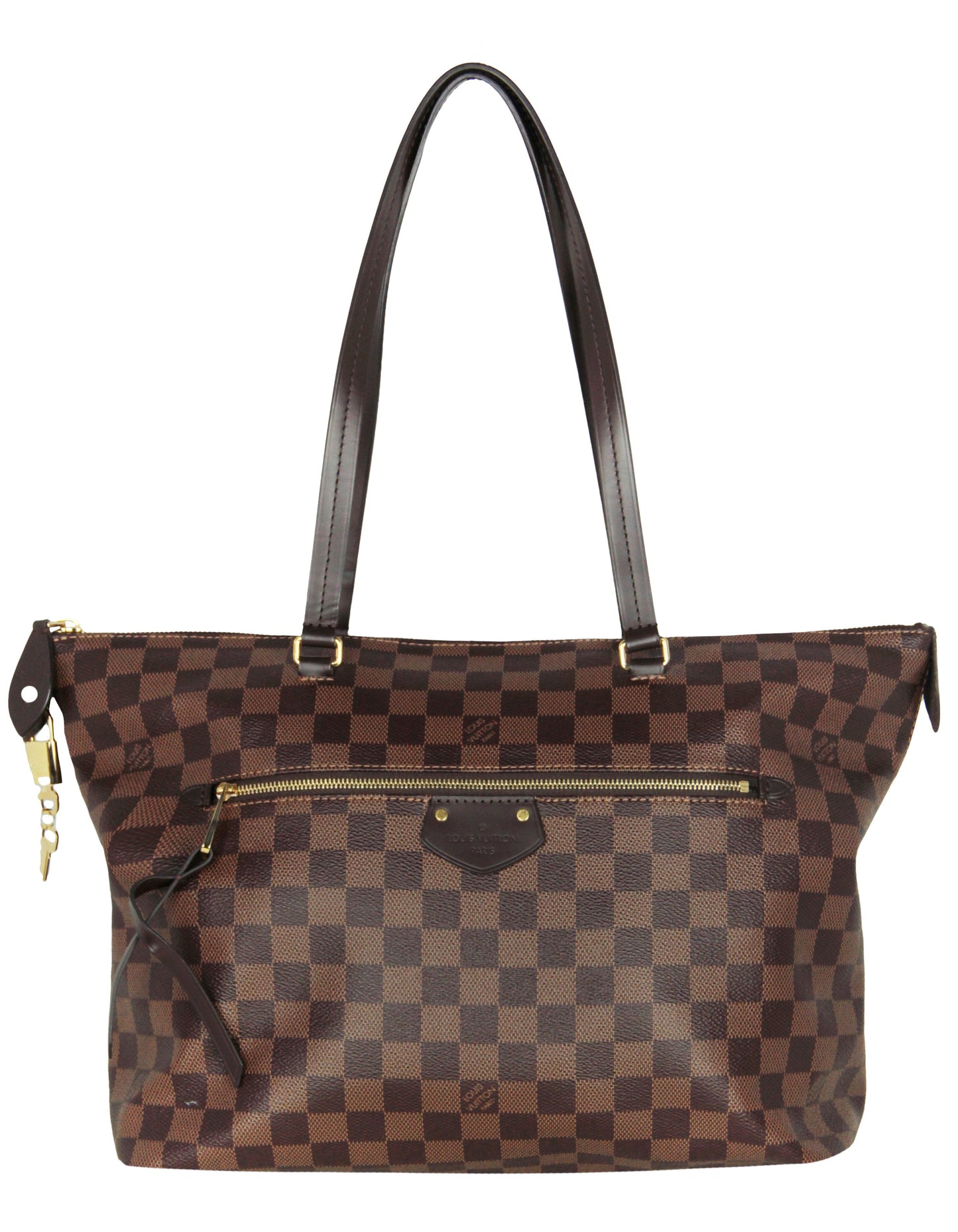 Louis Vuitton Damier Ebene Iena MM Tote Bag