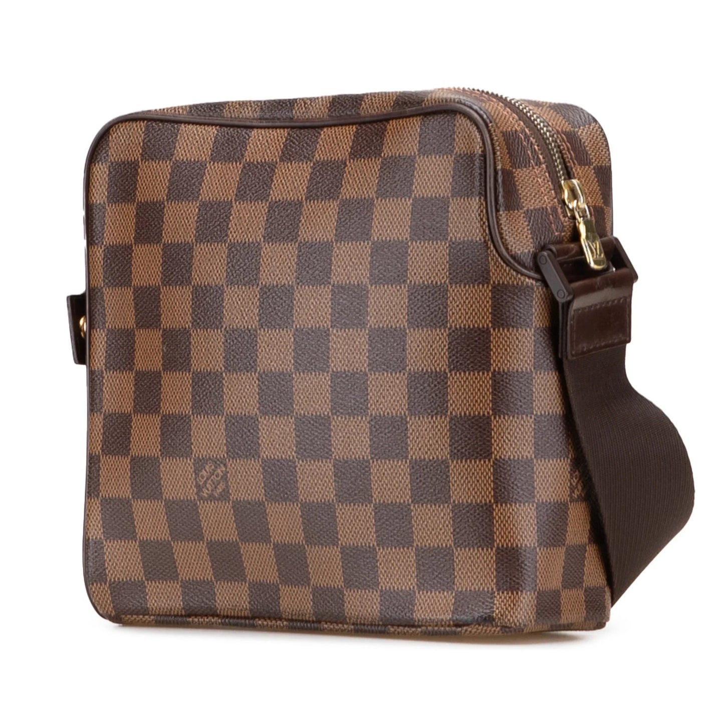 Brown Louis Vuitton Damier Ebene Olav PM Crossbody Bag