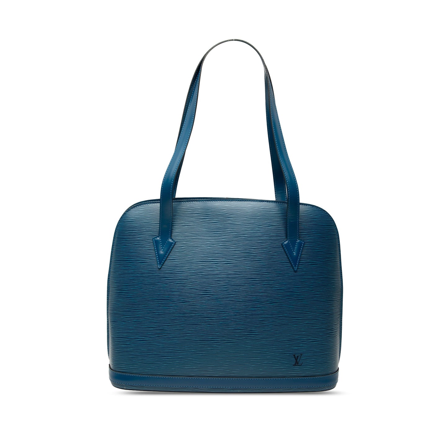 Blue Louis Vuitton Epi Lussac Shoulder Bag