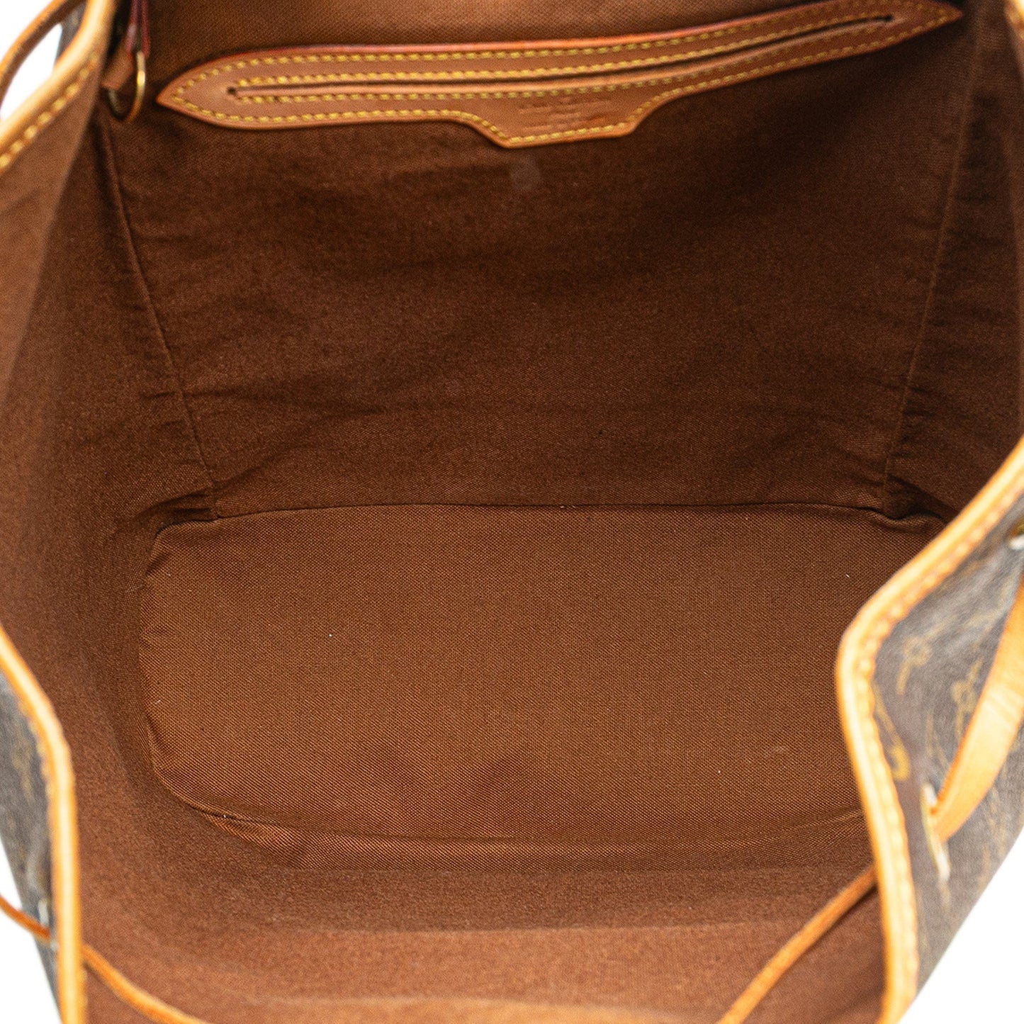 Brown Louis Vuitton Monogram Montsouris GM Backpack