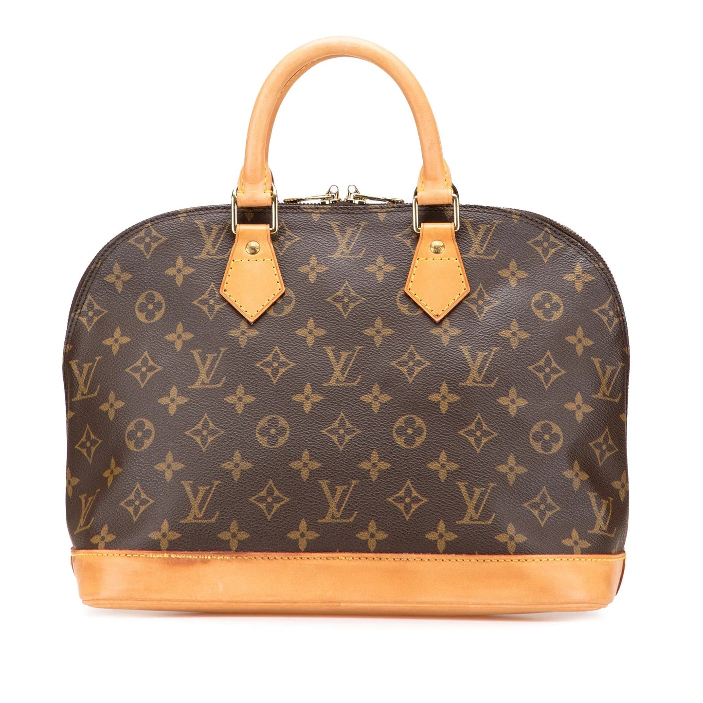 Brown Louis Vuitton Monogram Alma PM Handbag