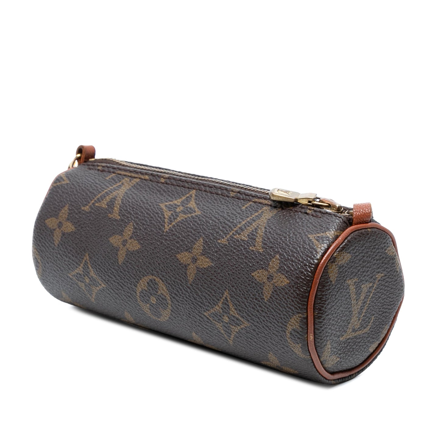 Brown Louis Vuitton Monogram Papillon Pochette Handbag