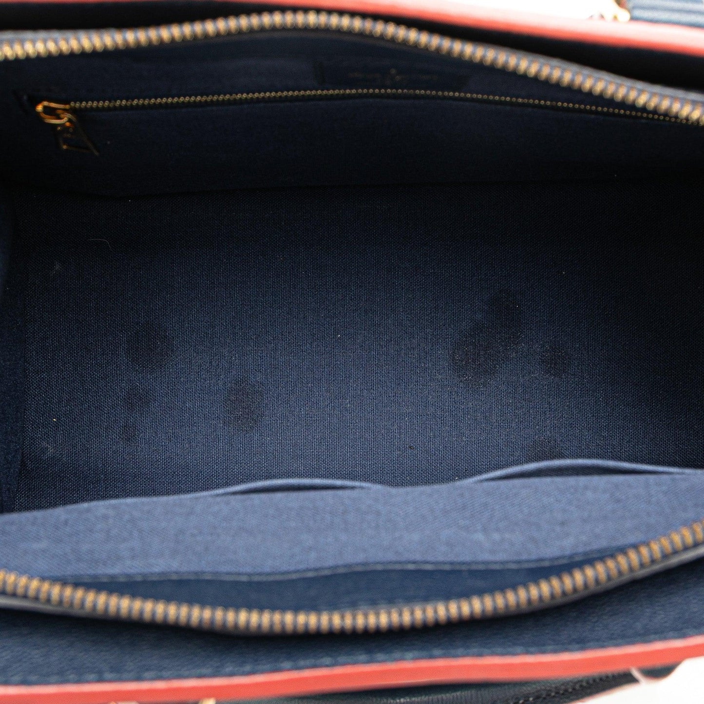 Blue Louis Vuitton Epi Vaneau MM Satchel