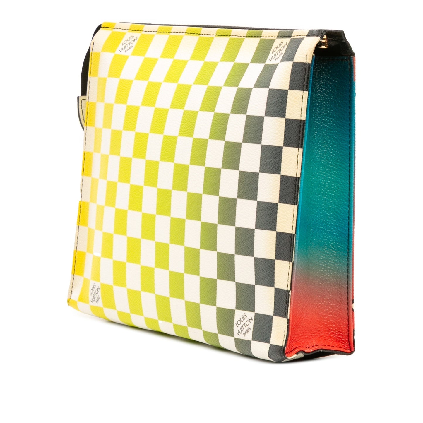 Multicolor Louis Vuitton Damier Race Toiletry Pouch 26 Clutch Bag